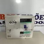 LOTE 076 - 01 - CADEIRA ESCRITÓRIO SECRETÁRIA GIRATÓRIA AZUL (NO ESTADO, NÃO SABEMOS SE FUNCIONA. LEILÃO NÃO TEM GARANTIA E NEM DEVOLUÇÃO, SUJEITO A POSSÍVEIS AVARIAS VISÍVEIS/OCULTAS E/OU AUSÊNCIA DE COMPONENTES)