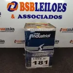 LOTE 181 - 01 - TINTA ACABAMENTO VERDE ACETINADO SOLVENTEX INDUSTRIAL 18 LITROS (NO ESTADO, NÃO SABEMOS SE FUNCIONA. LEILÃO NÃO TEM GARANTIA E NEM DEVOLUÇÃO, SUJEITO A POSSÍVEIS AVARIAS VISÍVEIS/OCULTAS E/OU AUSÊNCIA DE COMPONENTES)