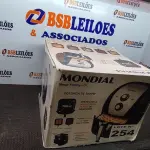 LOTE 254 - 01 - FRITADEIRA SEM ÓLEO AIR FRYER 8LITROS, MONDIAL 110V (NO ESTADO, NÃO SABEMOS SE FUNCIONA. LEILÃO NÃO TEM GARANTIA E NEM DEVOLUÇÃO, SUJEITO A POSSÍVEIS AVARIAS VISÍVEIS/OCULTAS E/OU AUSÊNCIA DE COMPONENTES)