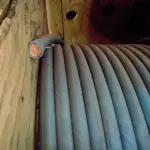 LOTE 110 - 01 CARRETEL COM CABO 150MM NA COR AZUL(1KV) COM 125 METROS. (NO ESTADO) ATENÇÃO! FAZER A VISITAÇÃO ANTES DE ARREMATAR, NÃO SABEMOS SE FUNCIONA. LEILÃO NÃO TEM GARANTIA E NEM DEVOLUÇÃO, SUJEITO A POSSÍVEIS AVARIAS VISÍVEIS/OCULTAS E/OU AUSÊNCIA DE COMPONENTES.