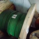 LOTE 109 - 01 CARRETEL COM CABO 120MM NA COR VERDE (1KV) COM 235 METROS. (NO ESTADO) ATENÇÃO! FAZER A VISITAÇÃO ANTES DE ARREMATAR, NÃO SABEMOS SE FUNCIONA. LEILÃO NÃO TEM GARANTIA E NEM DEVOLUÇÃO, SUJEITO A POSSÍVEIS AVARIAS VISÍVEIS/OCULTAS E/OU AUSÊNCIA DE COMPONENTES.