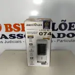 LOTE 074 - 01 - CLIMATIZADOR DE AR BRITÂNIA 5 EM 1 BCL05FI 127VOLTS (NO ESTADO, NÃO SABEMOS SE FUNCIONA. LEILÃO NÃO TEM GARANTIA E NEM DEVOLUÇÃO, SUJEITO A POSSÍVEIS AVARIAS VISÍVEIS/OCULTAS E/OU AUSÊNCIA DE COMPONENTES)
