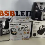 LOTE 094 - 04 - FRITADEIRAS SEM ÓLEO AIR FRYER 5LITROS, MONDIAL 110V (NO ESTADO, NÃO SABEMOS SE FUNCIONA. LEILÃO NÃO TEM GARANTIA E NEM DEVOLUÇÃO, SUJEITO A POSSÍVEIS AVARIAS VISÍVEIS/OCULTAS E/OU AUSÊNCIA DE COMPONENTES)