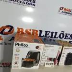 LOTE 105 - 03 - FRITADEIRAS SEM ÓLEO AIR FRYER 110V (NO ESTADO, NÃO SABEMOS SE FUNCIONA. LEILÃO NÃO TEM GARANTIA E NEM DEVOLUÇÃO, SUJEITO A POSSÍVEIS AVARIAS VISÍVEIS/OCULTAS E/OU AUSÊNCIA DE COMPONENTES)