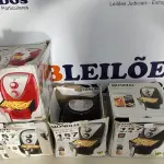 LOTE 157 - 04 - FRITADEIRAS SEM ÓLEO AIR FRYER, MONDIAL 110V (NO ESTADO, NÃO SABEMOS SE FUNCIONA. LEILÃO NÃO TEM GARANTIA E NEM DEVOLUÇÃO, SUJEITO A POSSÍVEIS AVARIAS VISÍVEIS/OCULTAS E/OU AUSÊNCIA DE COMPONENTES)