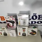 LOTE 073 - 06 – ELETRODOMÉSTICOS DIVERSOS (NO ESTADO, NÃO SABEMOS SE FUNCIONA. LEILÃO NÃO TEM GARANTIA E NEM DEVOLUÇÃO, SUJEITO A POSSÍVEIS AVARIAS VISÍVEIS/OCULTAS E/OU AUSÊNCIA DE COMPONENTES)