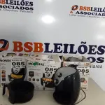 LOTE 085 - 04 - FRITADEIRAS SEM ÓLEO AIR FRYER, MONDIAL 110V (NO ESTADO, NÃO SABEMOS SE FUNCIONA. LEILÃO NÃO TEM GARANTIA E NEM DEVOLUÇÃO, SUJEITO A POSSÍVEIS AVARIAS VISÍVEIS/OCULTAS E/OU AUSÊNCIA DE COMPONENTES)
