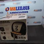 LOTE 254 - 01 - FRITADEIRA SEM ÓLEO AIR FRYER 8LITROS, MONDIAL 110V (NO ESTADO, NÃO SABEMOS SE FUNCIONA. LEILÃO NÃO TEM GARANTIA E NEM DEVOLUÇÃO, SUJEITO A POSSÍVEIS AVARIAS VISÍVEIS/OCULTAS E/OU AUSÊNCIA DE COMPONENTES)