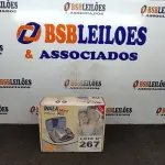 LOTE 267 - 01 - INALADOR COMPRESSOR INALAMAX PLUS, OMRON (NO ESTADO, NÃO SABEMOS SE FUNCIONA. LEILÃO NÃO TEM GARANTIA E NEM DEVOLUÇÃO, SUJEITO A POSSÍVEIS AVARIAS VISÍVEIS/OCULTAS E/OU AUSÊNCIA DE COMPONENTES)
