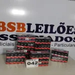 LOTE 042 - 140 - LÂMPADAS FAROL H4 12VOLTS (NO ESTADO, NÃO SABEMOS SE FUNCIONA. LEILÃO NÃO TEM GARANTIA E NEM DEVOLUÇÃO, SUJEITO A POSSÍVEIS AVARIAS VISÍVEIS/OCULTAS E/OU AUSÊNCIA DE COMPONENTES)