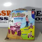 LOTE 274 - 01 - TRICICLO, BRINQUEDOS BANDEIRANTE, ZOOTICO, JOANINHA (NO ESTADO, NÃO SABEMOS SE FUNCIONA. LEILÃO NÃO TEM GARANTIA E NEM DEVOLUÇÃO, SUJEITO A POSSÍVEIS AVARIAS VISÍVEIS/OCULTAS E/OU AUSÊNCIA DE COMPONENTES)