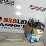 LOTE 148 - 01 LOTE C/ ITENS FOGÃO INDUSTRIAL (NO ESTADO, NÃO SABEMOS SE FUNCIONA. LEILÃO NÃO TEM GARANTIA E NEM DEVOLUÇÃO, SUJEITO A POSSÍVEIS AVARIAS VISÍVEIS/OCULTAS E/OU AUSÊNCIA DE COMPONENTES)