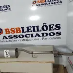LOTE 045 - 01 - ESCAPAMENTO SILENCIOSO ORIGINAL FIAT MOBI 1.0 8V 4CC ORIGINAL (52068229) (NO ESTADO, NÃO SABEMOS SE FUNCIONA. LEILÃO NÃO TEM GARANTIA E NEM DEVOLUÇÃO, SUJEITO A POSSÍVEIS AVARIAS VISÍVEIS/OCULTAS E/OU AUSÊNCIA DE COMPONENTES)
