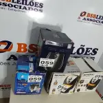 LOTE 059 - 04 - FRITADEIRAS SEM ÓLEO AIR FRYER 5LITROS, MONDIAL 110V (NO ESTADO, NÃO SABEMOS SE FUNCIONA. LEILÃO NÃO TEM GARANTIA E NEM DEVOLUÇÃO, SUJEITO A POSSÍVEIS AVARIAS VISÍVEIS/OCULTAS E/OU AUSÊNCIA DE COMPONENTES)