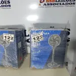 LOTE 122 - 04 - VENTILADORES DIVERSOS 110V (NO ESTADO, NÃO SABEMOS SE FUNCIONA. LEILÃO NÃO TEM GARANTIA E NEM DEVOLUÇÃO, SUJEITO A POSSÍVEIS AVARIAS VISÍVEIS/OCULTAS E/OU AUSÊNCIA DE COMPONENTES)