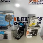 LOTE 060 - 05 – ELETRODOMÉSTICOS 110V DIVERSOS (NO ESTADO, NÃO SABEMOS SE FUNCIONA. LEILÃO NÃO TEM GARANTIA E NEM DEVOLUÇÃO, SUJEITO A POSSÍVEIS AVARIAS VISÍVEIS/OCULTAS E/OU AUSÊNCIA DE COMPONENTES)