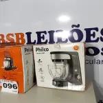 LOTE 096 - 03 - BATEDEIRA PLANETÁRIA PHILCO 110V (NO ESTADO, NÃO SABEMOS SE FUNCIONA. LEILÃO NÃO TEM GARANTIA E NEM DEVOLUÇÃO, SUJEITO A POSSÍVEIS AVARIAS VISÍVEIS/OCULTAS E/OU AUSÊNCIA DE COMPONENTES)