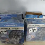 LOTE 159 - 04 - VENTILADORES DIVERSOS 110V (NO ESTADO, NÃO SABEMOS SE FUNCIONA. LEILÃO NÃO TEM GARANTIA E NEM DEVOLUÇÃO, SUJEITO A POSSÍVEIS AVARIAS VISÍVEIS/OCULTAS E/OU AUSÊNCIA DE COMPONENTES)