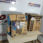 LOTE 174 - 04 - VENTILADORES DIVERSOS 110V (NO ESTADO, NÃO SABEMOS SE FUNCIONA. LEILÃO NÃO TEM GARANTIA E NEM DEVOLUÇÃO, SUJEITO A POSSÍVEIS AVARIAS VISÍVEIS/OCULTAS E/OU AUSÊNCIA DE COMPONENTES)