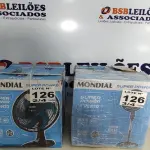 LOTE 126 - 04 - VENTILADORES DIVERSOS 110V (NO ESTADO, NÃO SABEMOS SE FUNCIONA. LEILÃO NÃO TEM GARANTIA E NEM DEVOLUÇÃO, SUJEITO A POSSÍVEIS AVARIAS VISÍVEIS/OCULTAS E/OU AUSÊNCIA DE COMPONENTES)