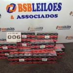 LOTE 006 - 140 - LÂMPADAS FAROL H4 12VOLTS (NO ESTADO, NÃO SABEMOS SE FUNCIONA. LEILÃO NÃO TEM GARANTIA E NEM DEVOLUÇÃO, SUJEITO A POSSÍVEIS AVARIAS VISÍVEIS/OCULTAS E/OU AUSÊNCIA DE COMPONENTES)