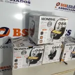LOTE 088 - 04 - FRITADEIRAS SEM ÓLEO AIR FRYER 5LITROS, MONDIAL 110V (NO ESTADO, NÃO SABEMOS SE FUNCIONA. LEILÃO NÃO TEM GARANTIA E NEM DEVOLUÇÃO, SUJEITO A POSSÍVEIS AVARIAS VISÍVEIS/OCULTAS E/OU AUSÊNCIA DE COMPONENTES)