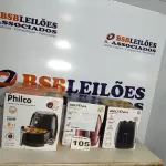 LOTE 105 - 03 - FRITADEIRAS SEM ÓLEO AIR FRYER 110V (NO ESTADO, NÃO SABEMOS SE FUNCIONA. LEILÃO NÃO TEM GARANTIA E NEM DEVOLUÇÃO, SUJEITO A POSSÍVEIS AVARIAS VISÍVEIS/OCULTAS E/OU AUSÊNCIA DE COMPONENTES)