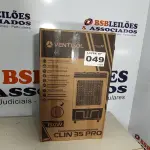 LOTE 049 - 01 - CLIMATIZADOR VENTISOL CLIR35PRO 35 LITROS, INDUSTRIAL 150W, BRANCO / CINZA 127V (NO ESTADO, NÃO SABEMOS SE FUNCIONA. LEILÃO NÃO TEM GARANTIA E NEM DEVOLUÇÃO, SUJEITO A POSSÍVEIS AVARIAS VISÍVEIS/OCULTAS E/OU AUSÊNCIA DE COMPONENTES)