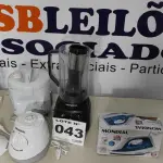 LOTE 043 - 06 – ELETRODOMÉSTICOS DIVERSOS (NO ESTADO, NÃO SABEMOS SE FUNCIONA. LEILÃO NÃO TEM GARANTIA E NEM DEVOLUÇÃO, SUJEITO A POSSÍVEIS AVARIAS VISÍVEIS/OCULTAS E/OU AUSÊNCIA DE COMPONENTES)