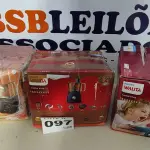 LOTE 097 - 03 - MULTIPROCESSADOR PHILIPS WALITA 110V (NO ESTADO, NÃO SABEMOS SE FUNCIONA. LEILÃO NÃO TEM GARANTIA E NEM DEVOLUÇÃO, SUJEITO A POSSÍVEIS AVARIAS VISÍVEIS/OCULTAS E/OU AUSÊNCIA DE COMPONENTES)