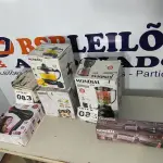 LOTE 083 - 06 – ELETRODOMÉSTICOS DIVERSOS (NO ESTADO, NÃO SABEMOS SE FUNCIONA. LEILÃO NÃO TEM GARANTIA E NEM DEVOLUÇÃO, SUJEITO A POSSÍVEIS AVARIAS VISÍVEIS/OCULTAS E/OU AUSÊNCIA DE COMPONENTES)