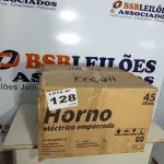 LOTE 128 - 01 - FORNO ELÉTRICO DE EMBUTIR NARDELLI 45 LITROS ESI PRETO - 220 VOLTS (NO ESTADO, NÃO SABEMOS SE FUNCIONA. LEILÃO NÃO TEM GARANTIA E NEM DEVOLUÇÃO, SUJEITO A POSSÍVEIS AVARIAS VISÍVEIS/OCULTAS E/OU AUSÊNCIA DE COMPONENTES)