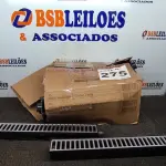 LOTE 275 - 07 - RALOS LINEAR GRELHA ALUMÍNIO CAIXA COLETORA DE ÁGUA PLUVIAL (NO ESTADO, NÃO SABEMOS SE FUNCIONA. LEILÃO NÃO TEM GARANTIA E NEM DEVOLUÇÃO, SUJEITO A POSSÍVEIS AVARIAS VISÍVEIS/OCULTAS E/OU AUSÊNCIA DE COMPONENTES)