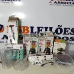 LOTE 265 - 08 - ELETRODOMÉSTICOS DIVERSOS (NO ESTADO, NÃO SABEMOS SE FUNCIONA. LEILÃO NÃO TEM GARANTIA E NEM DEVOLUÇÃO, SUJEITO A POSSÍVEIS AVARIAS VISÍVEIS/OCULTAS E/OU AUSÊNCIA DE COMPONENTES)