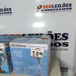 LOTE 126 - 04 - VENTILADORES DIVERSOS 110V (NO ESTADO, NÃO SABEMOS SE FUNCIONA. LEILÃO NÃO TEM GARANTIA E NEM DEVOLUÇÃO, SUJEITO A POSSÍVEIS AVARIAS VISÍVEIS/OCULTAS E/OU AUSÊNCIA DE COMPONENTES)