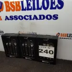 LOTE 240 - 03 - KITS JOGO TALHERES LINHA SANKIT 20 PEÇAS PRATA - PREMIUM (NO ESTADO, NÃO SABEMOS SE FUNCIONA. LEILÃO NÃO TEM GARANTIA E NEM DEVOLUÇÃO, SUJEITO A POSSÍVEIS AVARIAS VISÍVEIS/OCULTAS E/OU AUSÊNCIA DE COMPONENTES)