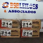 LOTE 214 - 04 - CAIXAS DE GRAMPO PARA GRAMPEADOR 14/38 CX 15.640 UNIDADES - AIRFIX (NO ESTADO, NÃO SABEMOS SE FUNCIONA. LEILÃO NÃO TEM GARANTIA E NEM DEVOLUÇÃO, SUJEITO A POSSÍVEIS AVARIAS VISÍVEIS/OCULTAS E/OU AUSÊNCIA DE COMPONENTES)