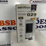 LOTE 029 - 01 - CLIMATIZADOR DE AR BRITÂNIA 5 EM 1 BCL05FI 220VOLTS (NO ESTADO, NÃO SABEMOS SE FUNCIONA. LEILÃO NÃO TEM GARANTIA E NEM DEVOLUÇÃO, SUJEITO A POSSÍVEIS AVARIAS VISÍVEIS/OCULTAS E/OU AUSÊNCIA DE COMPONENTES)