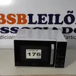 LOTE 176 - 01 - FORNO MICRO-ONDAS 35L BRANCO E PRETO MIDEA 220V MXSA35P2 (NO ESTADO, NÃO SABEMOS SE FUNCIONA. LEILÃO NÃO TEM GARANTIA E NEM DEVOLUÇÃO, SUJEITO A POSSÍVEIS AVARIAS VISÍVEIS/OCULTAS E/OU AUSÊNCIA DE COMPONENTES)