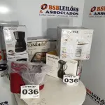 LOTE 036 - 06 – ELETRODOMÉSTICOS 110V DIVERSOS (NO ESTADO, NÃO SABEMOS SE FUNCIONA. LEILÃO NÃO TEM GARANTIA E NEM DEVOLUÇÃO, SUJEITO A POSSÍVEIS AVARIAS VISÍVEIS/OCULTAS E/OU AUSÊNCIA DE COMPONENTES)