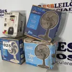 LOTE 025 - 04 – ELETRODOMÉSTICOS DIVERSOS (NO ESTADO, NÃO SABEMOS SE FUNCIONA. LEILÃO NÃO TEM GARANTIA E NEM DEVOLUÇÃO, SUJEITO A POSSÍVEIS AVARIAS VISÍVEIS/OCULTAS E/OU AUSÊNCIA DE COMPONENTES)