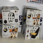 LOTE 117 - 04 - FRITADEIRAS SEM ÓLEO AIR FRYER 5LITROS, MONDIAL 110V (NO ESTADO, NÃO SABEMOS SE FUNCIONA. LEILÃO NÃO TEM GARANTIA E NEM DEVOLUÇÃO, SUJEITO A POSSÍVEIS AVARIAS VISÍVEIS/OCULTAS E/OU AUSÊNCIA DE COMPONENTES)