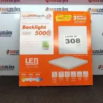 LOTE 308 - 01 - PAINEL DE LED SOBREPOR HOME TECH 50W 60X60CM 5000 LÚMENS LUZ BRANCA (NO ESTADO, NÃO SABEMOS SE FUNCIONA. LEILÃO NÃO TEM GARANTIA E NEM DEVOLUÇÃO, SUJEITO A POSSÍVEIS AVARIAS VISÍVEIS/OCULTAS E/OU AUSÊNCIA DE COMPONENTES)
