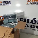 LOTE 327 - 144 - CAIXAS CONDULETE 7 ENTRADAS (NO ESTADO, NÃO SABEMOS SE FUNCIONA. LEILÃO NÃO TEM GARANTIA E NEM DEVOLUÇÃO, SUJEITO A POSSÍVEIS AVARIAS VISÍVEIS/OCULTAS E/OU AUSÊNCIA DE COMPONENTES)