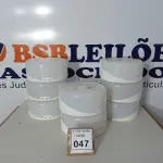 LOTE 047 - 08 DISPENSES DE PAPEL.(NOVO) (NO ESTADO) ATENÇÃO! FAZER A VISITAÇÃO ANTES DE ARREMATAR, NÃO SABEMOS SE FUNCIONA. LEILÃO NÃO TEM GARANTIA E NEM DEVOLUÇÃO, SUJEITO A POSSÍVEIS AVARIAS VISÍVEIS/OCULTAS E/OU AUSÊNCIA DE COMPONENTES.