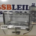LOTE 198 - 01 - ESTUFA 08 CUBAS DUPLA V. CURVO - LINHA OURO E-238 - MARCHESONI 220V (NO ESTADO, NÃO SABEMOS SE FUNCIONA. LEILÃO NÃO TEM GARANTIA E NEM DEVOLUÇÃO, SUJEITO A POSSÍVEIS AVARIAS VISÍVEIS/OCULTAS E/OU AUSÊNCIA DE COMPONENTES)