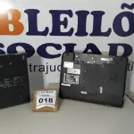 LOTE 018 - 02 NOTEBOOKS, SENDO 01 MARCA DATEN E 01 IBM SEM FONTE COM AVARIAS. (NO ESTADO) ATENÇÃO! FAZER A VISITAÇÃO ANTES DE ARREMATAR, NÃO SABEMOS SE FUNCIONA. LEILÃO NÃO TEM GARANTIA E NEM DEVOLUÇÃO, SUJEITO A POSSÍVEIS AVARIAS VISÍVEIS/OCULTAS E/OU AUSÊNCIA DE COMPONENTES.