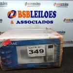 LOTE 349 - 01 - MICRO-ONDAS MONDIAL 34LITROS 110 VOLTS (NO ESTADO, NÃO SABEMOS SE FUNCIONA. LEILÃO NÃO TEM GARANTIA E NEM DEVOLUÇÃO, SUJEITO A POSSÍVEIS AVARIAS VISÍVEIS/OCULTAS E/OU AUSÊNCIA DE COMPONENTES)