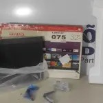 LOTE 075 - 01 - SMART TV AIWA 32”, ANDROID, HD (NO ESTADO, NÃO SABEMOS SE FUNCIONA. LEILÃO NÃO TEM GARANTIA E NEM DEVOLUÇÃO, SUJEITO A POSSÍVEIS AVARIAS VISÍVEIS/OCULTAS E/OU AUSÊNCIA DE COMPONENTES)