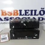 LOTE 082 - 02 RECEIVER MARCA PIONEER 110V E 01 JVC 220V. (NO ESTADO) ATENÇÃO! FAZER A VISITAÇÃO ANTES DE ARREMATAR, NÃO SABEMOS SE FUNCIONA. LEILÃO NÃO TEM GARANTIA E NEM DEVOLUÇÃO, SUJEITO A POSSÍVEIS AVARIAS VISÍVEIS/OCULTAS E/OU AUSÊNCIA DE COMPONENTES.
